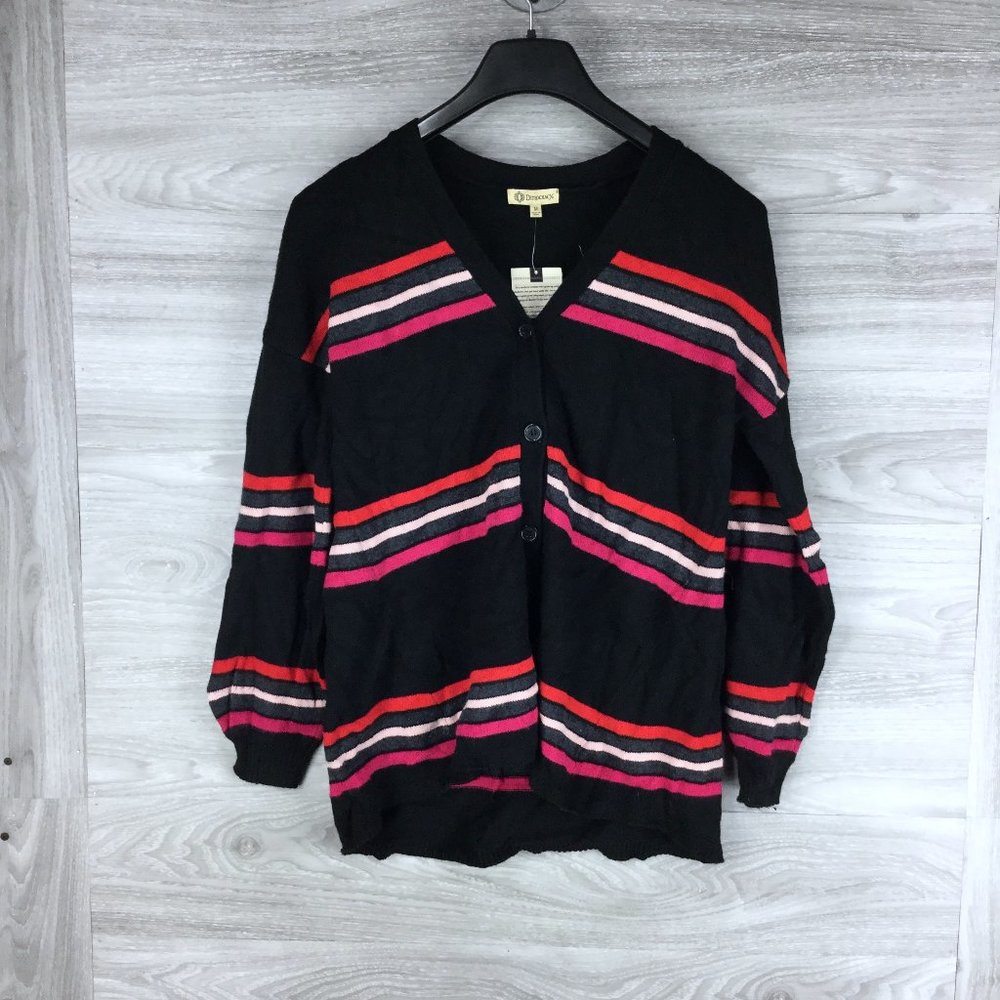 Democracy Striped Girlfriend Cardigan